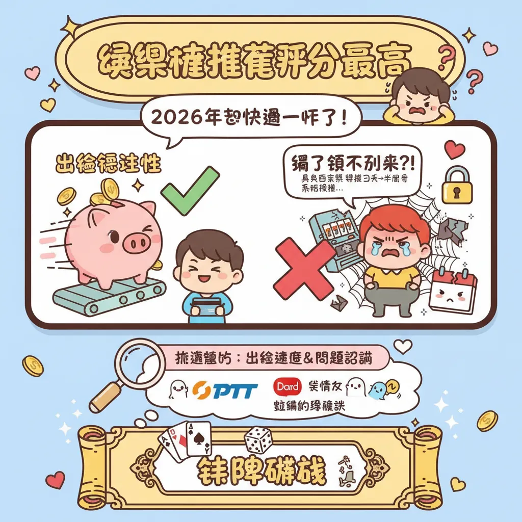 娛樂城推薦評分最高：怎麼挑選出金穩定又好玩的博弈平臺？