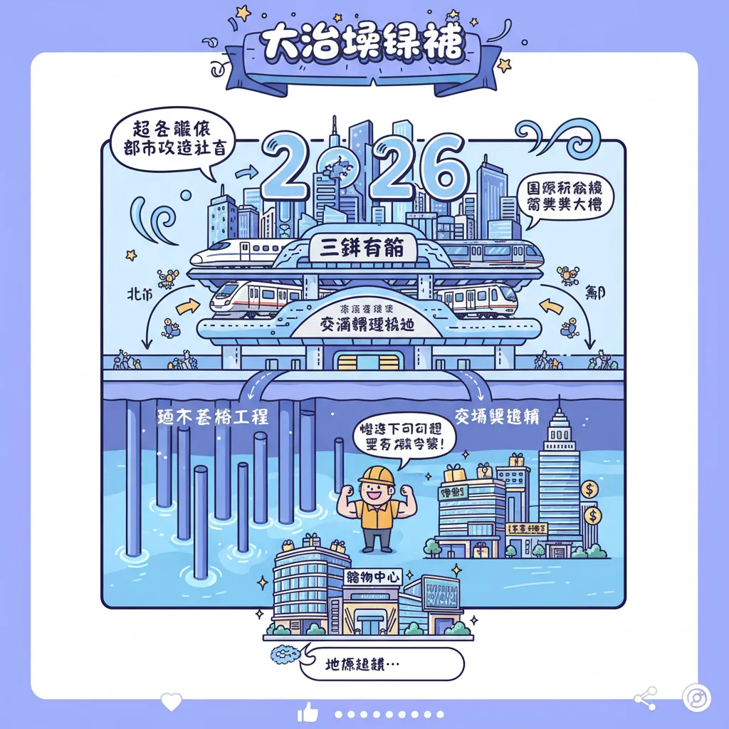 臺中娛樂城進駐三鐵共構，打造全方位交通轉運樞紐