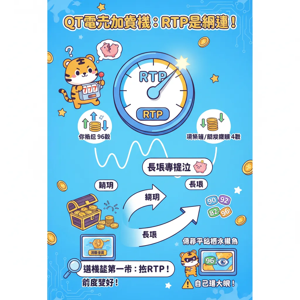 QT電子老虎機攻略：掌握RTP與爆分數據的投注技巧