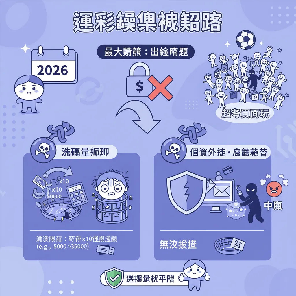 運彩娛樂城出金穩不穩？教你避開洗碼量陷阱與個資風險
