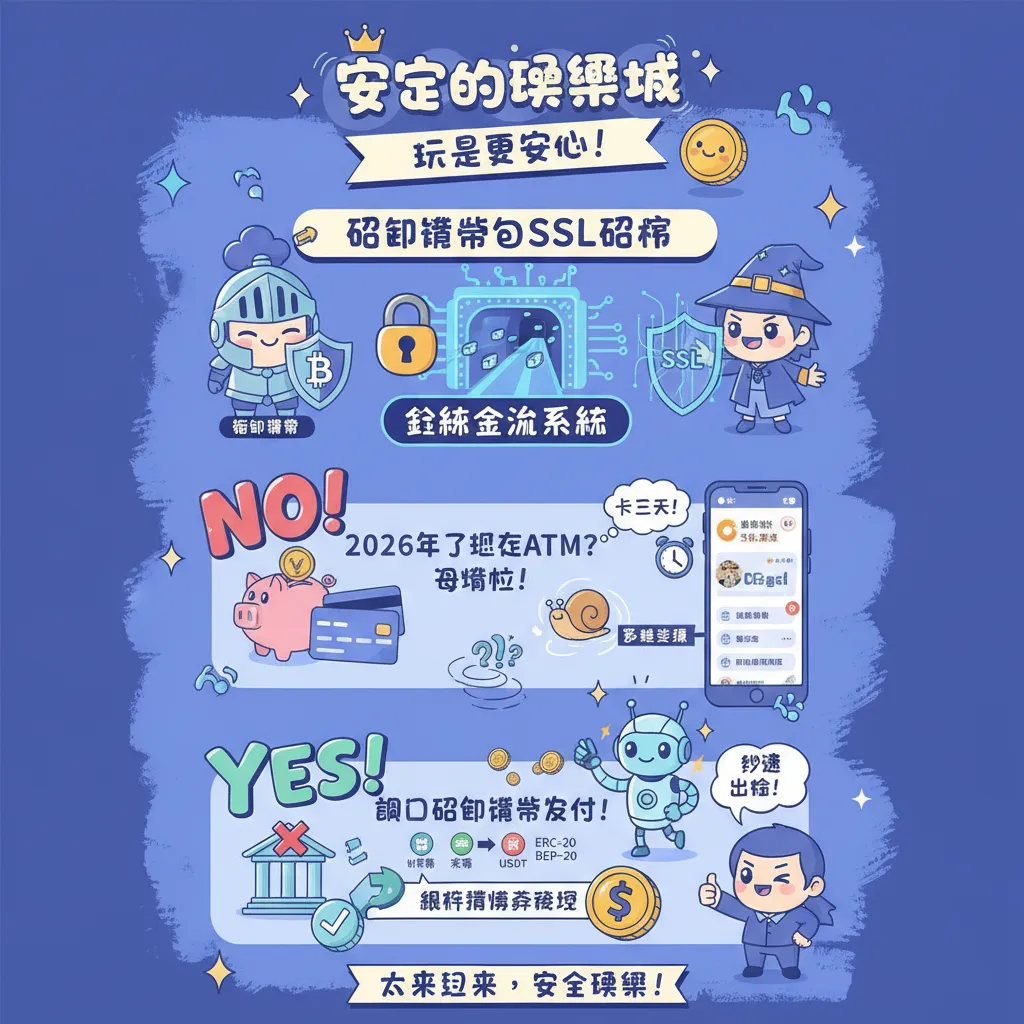 利用加密貨幣與SSL加密，確保線上娛樂城玩得更安心