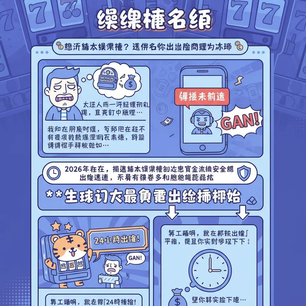 想玩線上娛樂城？這份名單幫你避開出金問題與陷阱